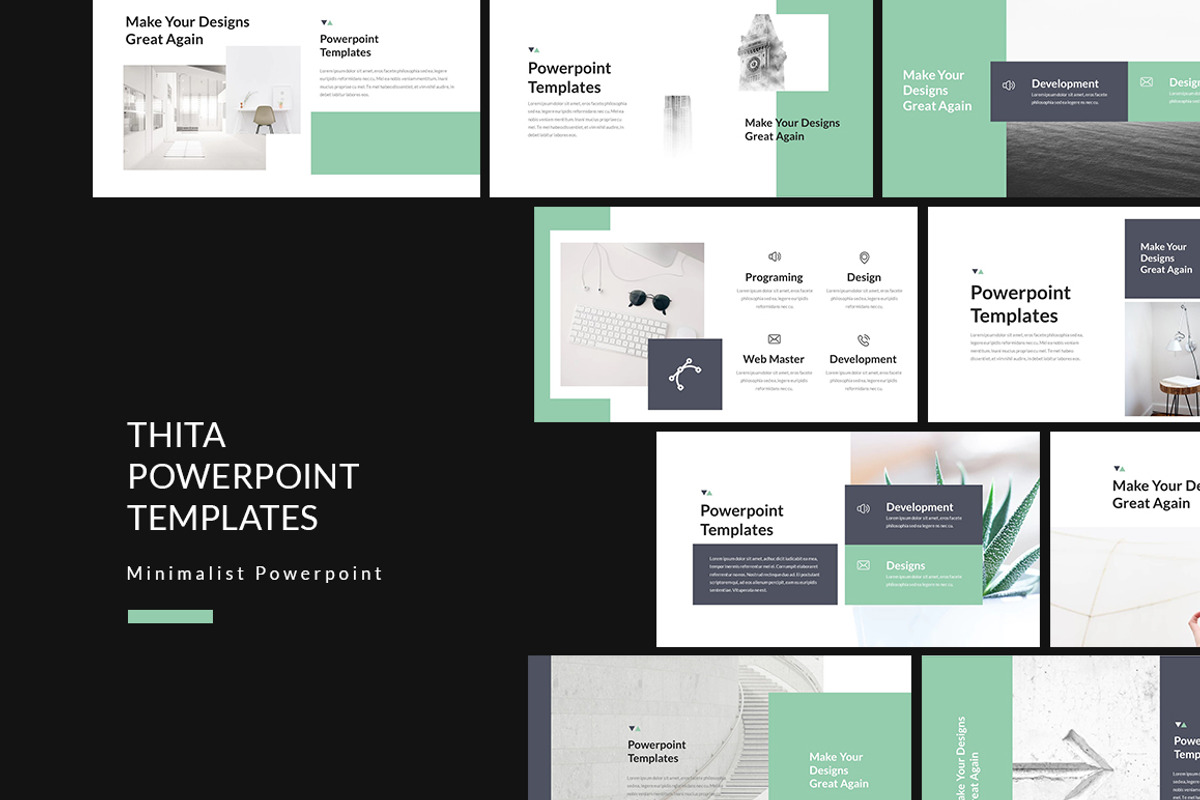Thita Lookbook Powerpoint Templates, a Presentation Template by Azruca (Photo 1 of 13)