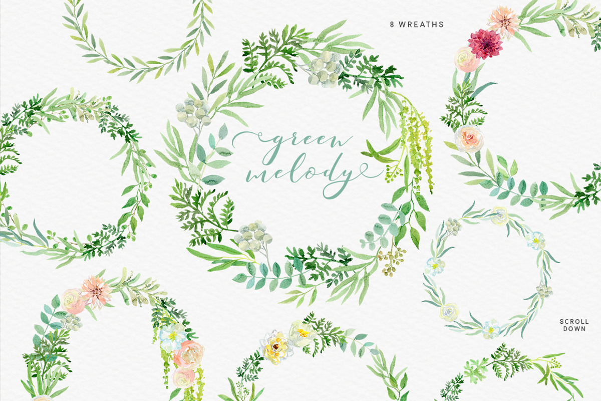 Green melody, an Illustration by OJardin (Photo 3 of 6)