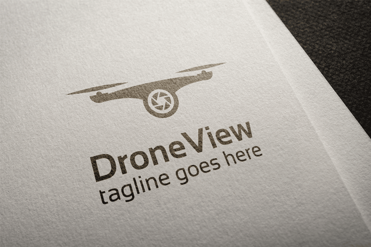 DroneView Logo, a Branding & Logo Template by Xelm (Photo 1 of 3)