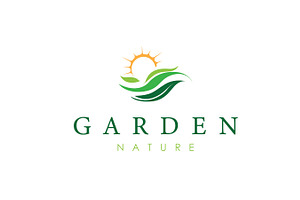 Garden logo with modern minimalist, a Branding & Logo Template by Maylianaw28