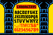 BLACKAXE FONT, a Font by MightySHORT (Thumbnail 2 of 3)