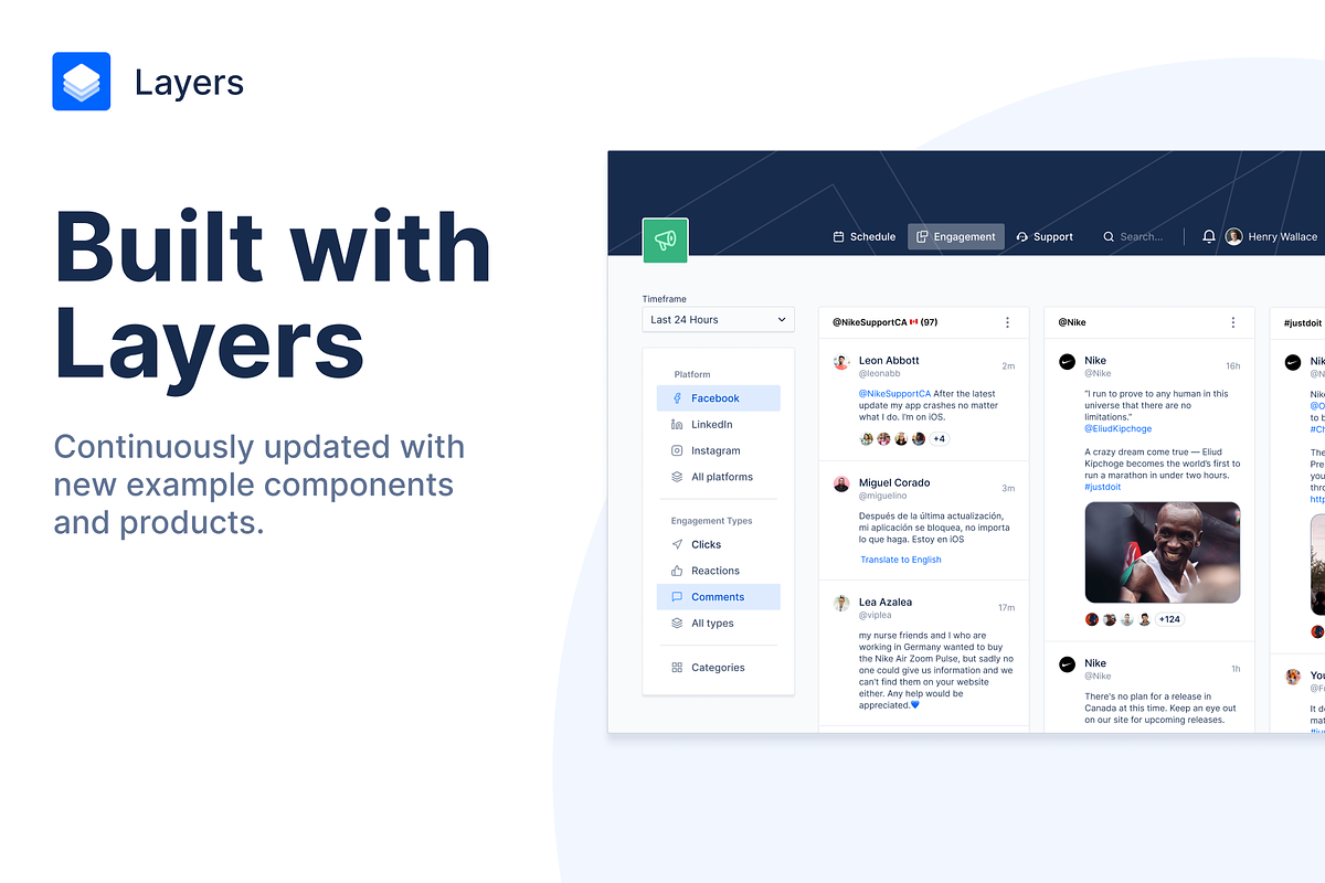 Layers Design System, an UI Kit Template by Layers Design Systems