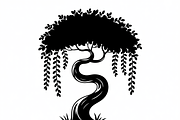 Banyan Tree Vector Illustration, an Illustration by Amazin_art (Thumbnail 2 of 11)