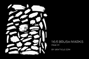 163 Vector Brush Marks, an Illustration by Graticle (Thumbnail 2 of 4)