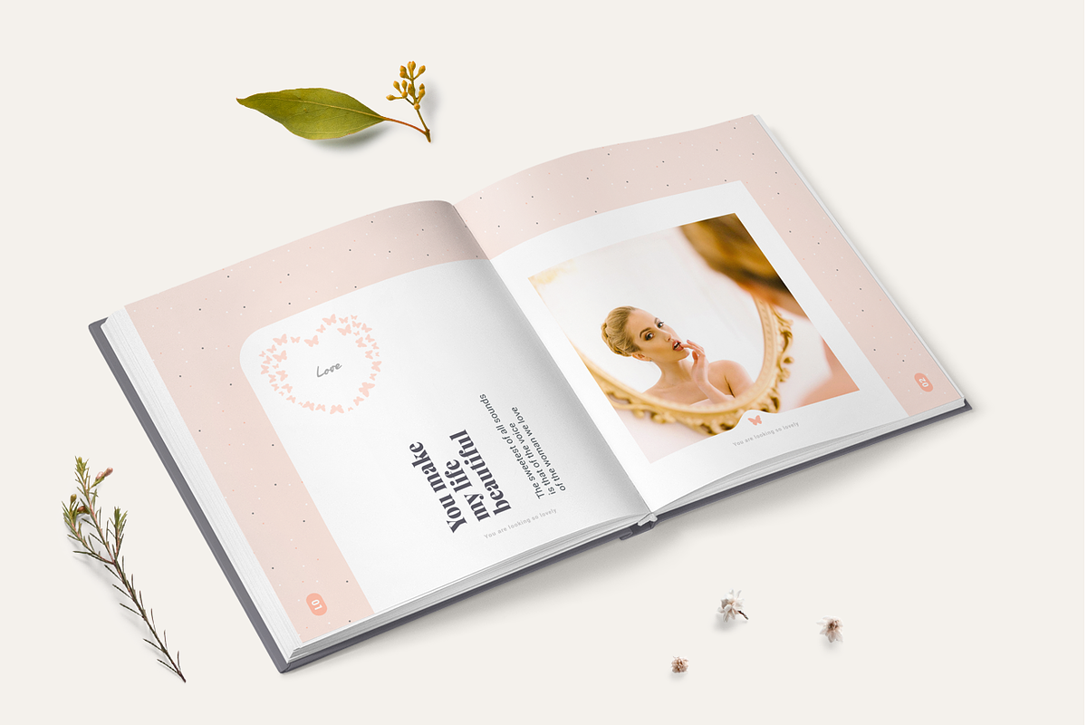 3 in 1 / Photo Album Template Bundle, a Stationery Template by ArealPro (Photo 3 of 10)