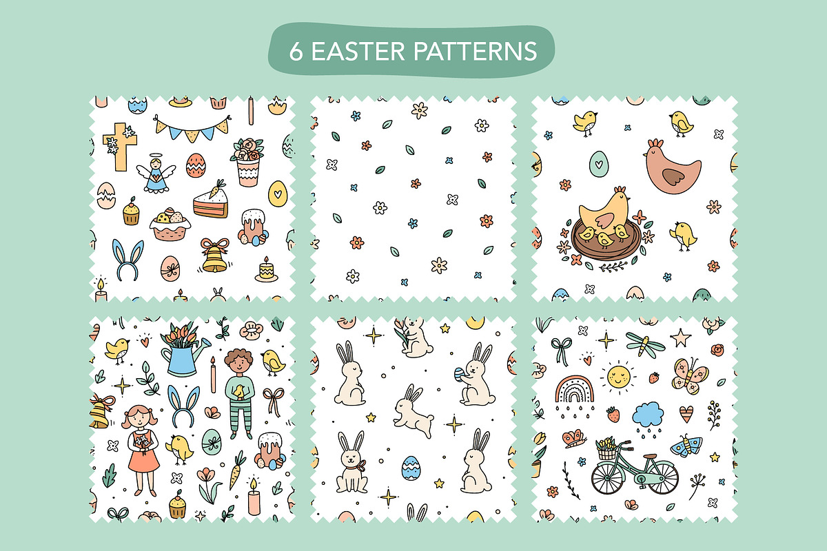 Easter Doodles, an Illustration by Redchocolate (Photo 5 of 9)