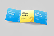 Square Brochure Mockup, a Product Mockup by graphypix (Thumbnail 1 of 4)