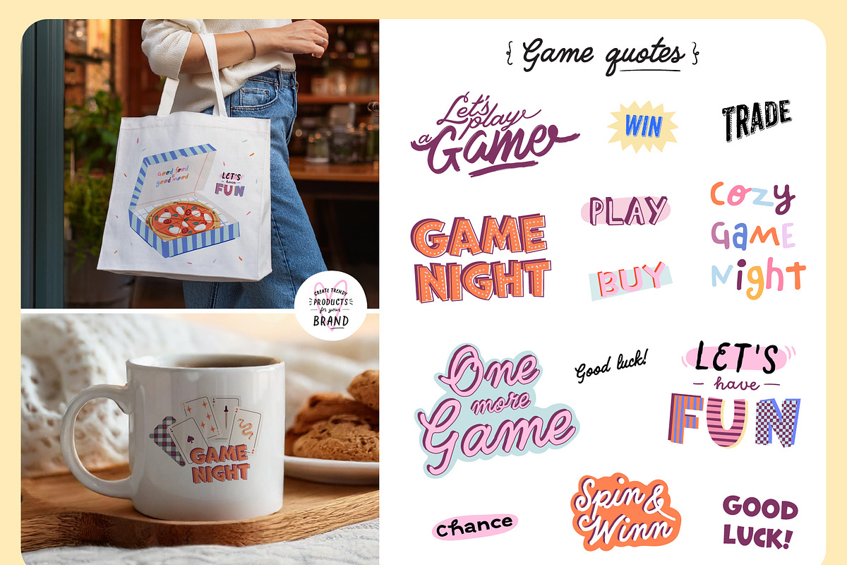 Cozy Game Night Party Clipart Bundle, an Object Graphic by Ruslana Lubenets (Photo 7 of 17)