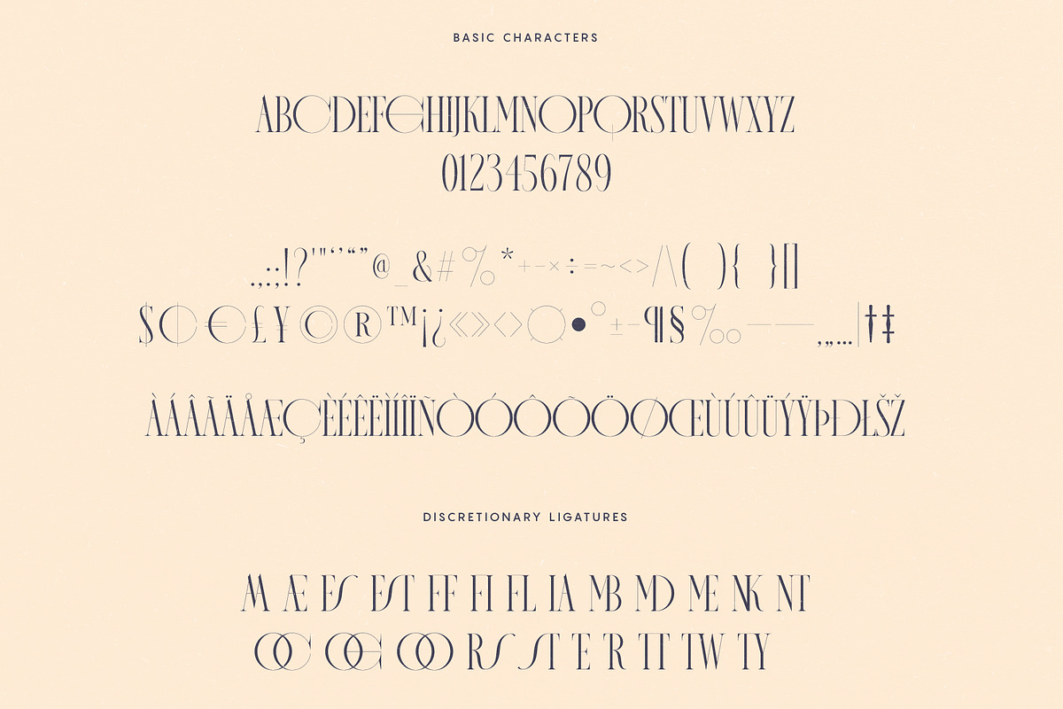 Gyoza Luxury Fashion Condensed Serif, a Serif Font by Studio Aurora (Photo 4 of 9)