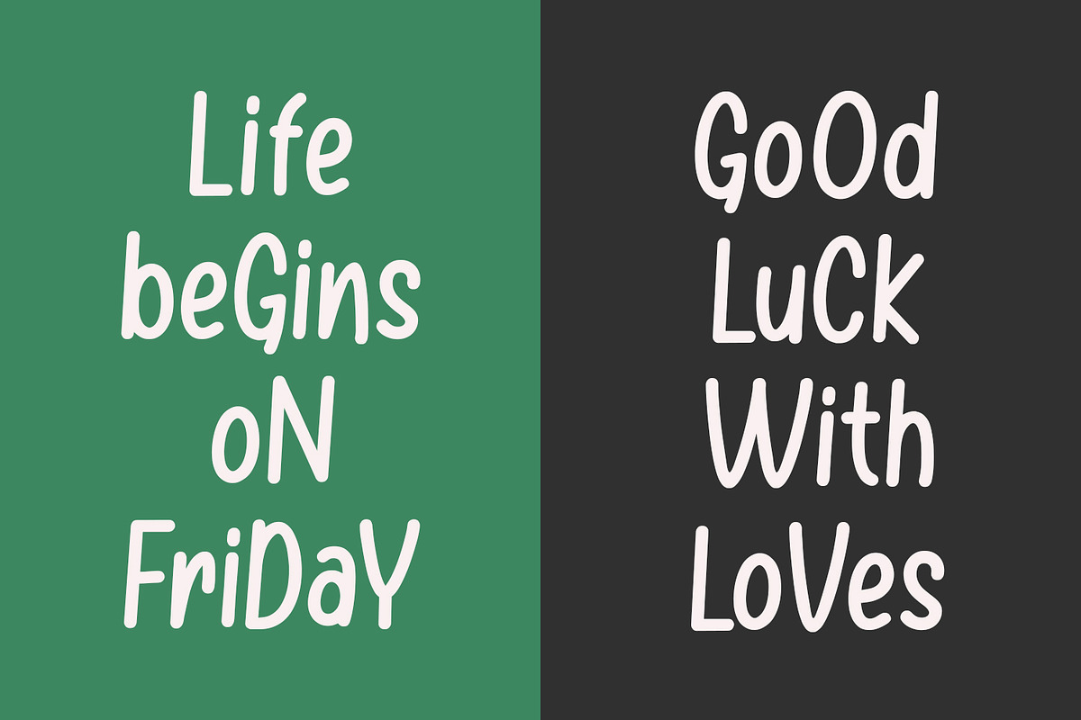 Rousrib Font, a Handwritten Font by Maulana Creative (Photo 5 of 7)