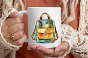 Distressed Back to School Clipart, a Seasonal Illustration by designcity5 (Thumbnail 5 of 5)