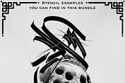 Special Lettering tattoo bundle, a Brush Add-On by ProcreateInk (Thumbnail 4 of 10)