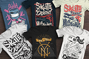 Skate board, t-shirt graphics, an Illustration by Urbanshop (Thumbnail 1 of 4)