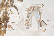 White Wedding Animals & Flowers, an Animal Illustration by Cat In Colour (Thumbnail 3 of 12)