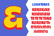 Kindly Bolde - Bold Retro Font, a Sans Serif Font by Haps Space (Thumbnail 5 of 17)