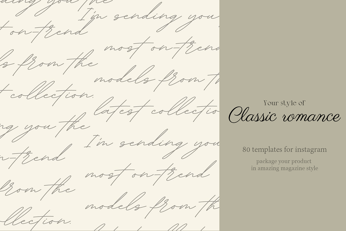Romantic stories | Canvas templates, a Social Media Template by ARGOS SHOP DESIGN (Photo 2 of 5)