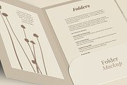 Folder Mockup - 12 Views, a Packaging Mockup by Illusiongraphic (Thumbnail 22 of 28)