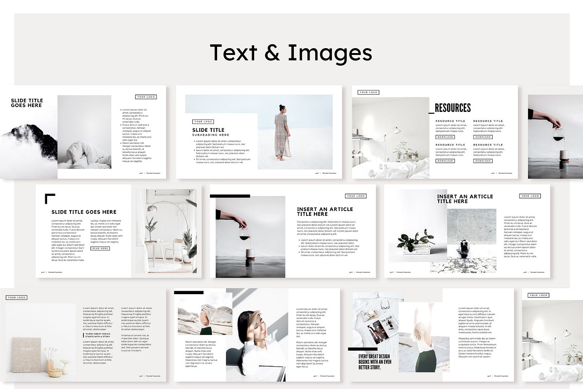 Minimalist Presentation, a Presentation Template by Cultive Creative (Photo 10 of 13)