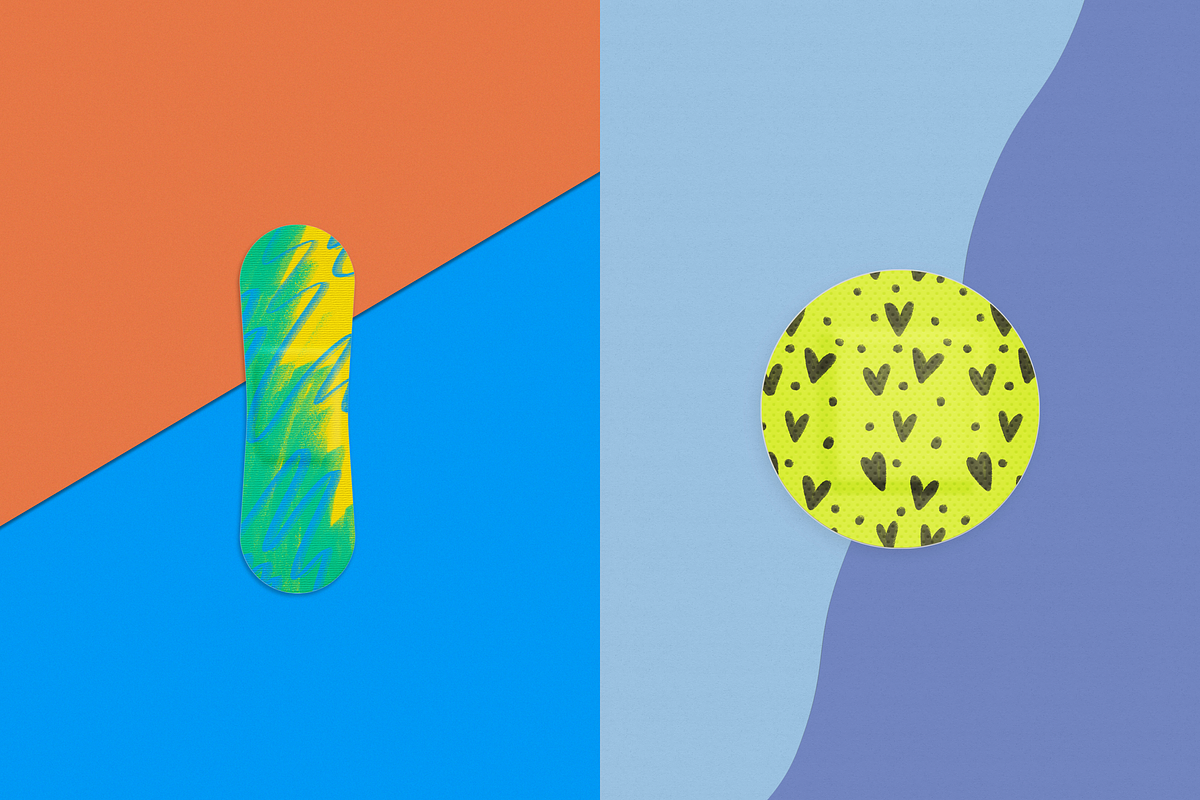 Basic Bandage Mockup Pack for PS, a Product Mockup by studio.pancz (Photo 6 of 7)