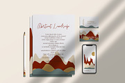 Abstract Landscape Creation Kit, a Texture Illustration by Alisha Gronska (Thumbnail 9 of 10)