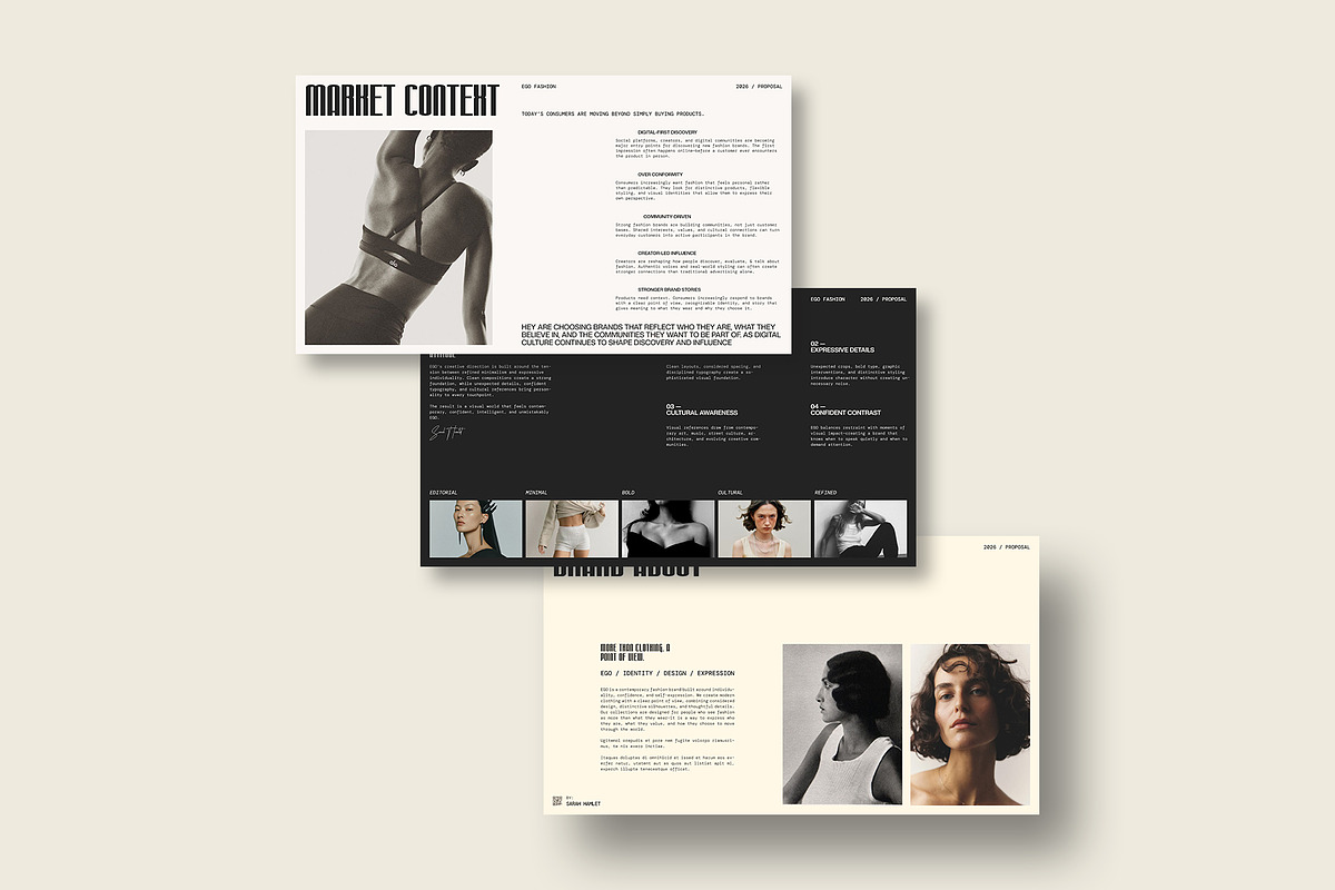 EGO Brand Proposal | Canva, a Branding & Logo Template by evgenystudio (Photo 8 of 10)