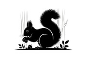 Black Squirrel Vector Icon Bundle, an Illustration by jahid234 (Thumbnail 23 of 51)