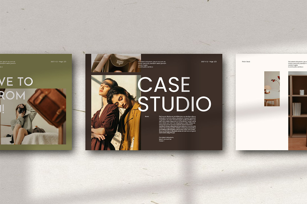 Aura Pitch Deck, a Brochure Template by Aura Agency (Photo 2 of 11)