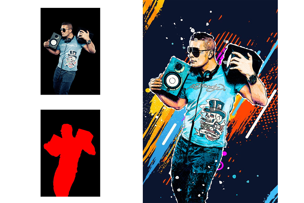 830 Creative Photoshop Action BUNDLE, an Action Add-On by Design Forest (Photo 117 of 133)
