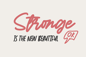 Short Message - Handwritten Font