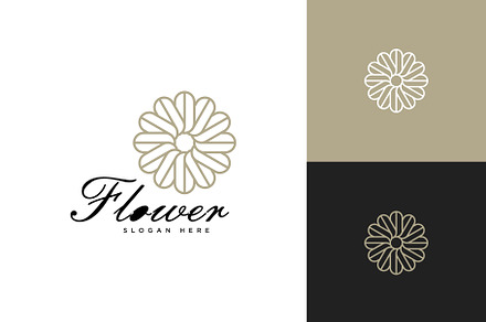 flower nature logo design template, a Magazine Template by quadrazo