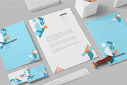 Stationery Mock Ups, an Advertising Mockup by megostudi0 (Thumbnail 5 of 6)