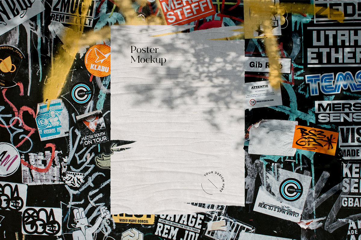 Poster Mockups Bundle, an Advertising Mockup by Design Squad (Photo 6 of 17)
