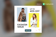 Fashion Facebook & Website Banners, a Social Media Template by Smashing_Studio (Thumbnail 2 of 3)