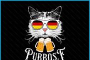 Oktoberfest Cat Bavarian Drinking, a Graphic by Creativeusart (Thumbnail 3 of 4)