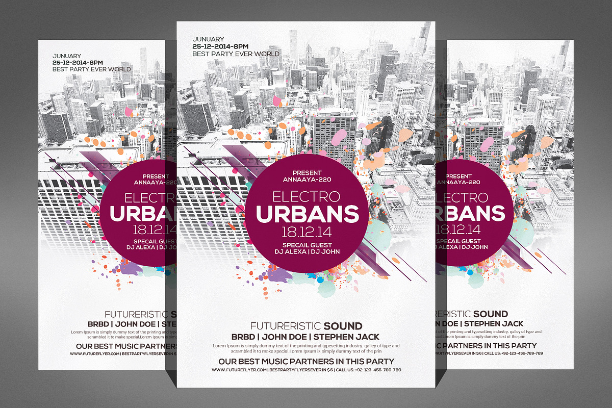 100 Party Flyer Bundle, a Flyer Template by Graphic Templates (Photo 44 of 101)