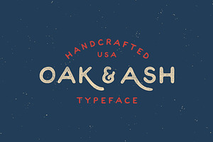 Oak & Ash - Hand Drawn Font