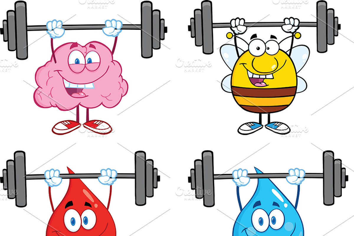 Cartoon Characters Collection - 5, an Animal Illustration by HitToon