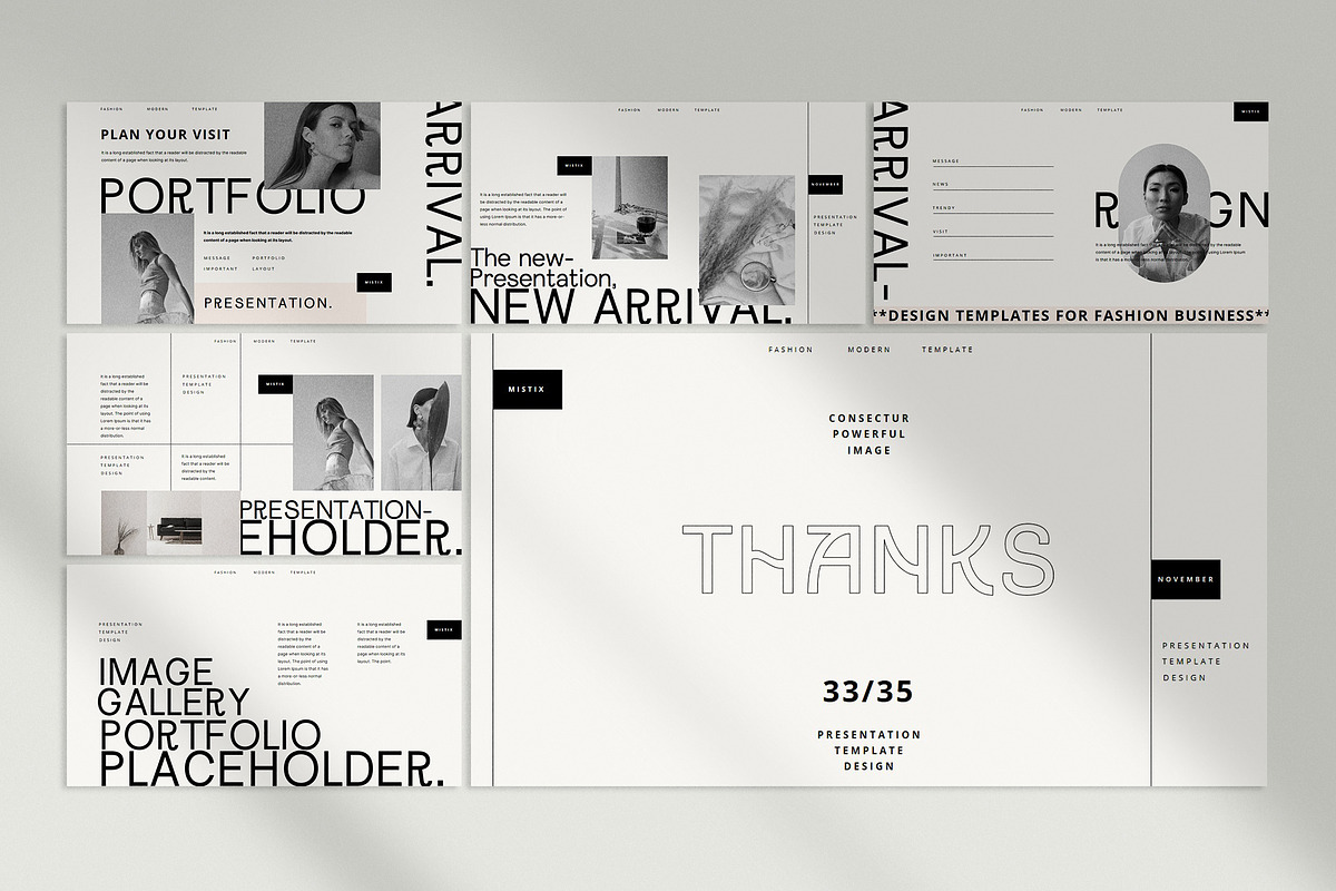 Mistix Presentation Template preview 7