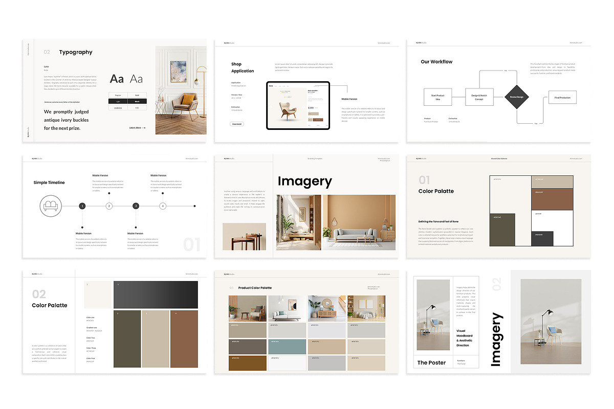 Rene Modern Furniture Powerpoint, a Presentation Template by kylyman (Photo 5 of 7)