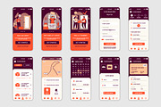 Mobile App UI Kit Template, a Templates & Theme by alexdndz (Thumbnail 8 of 21)