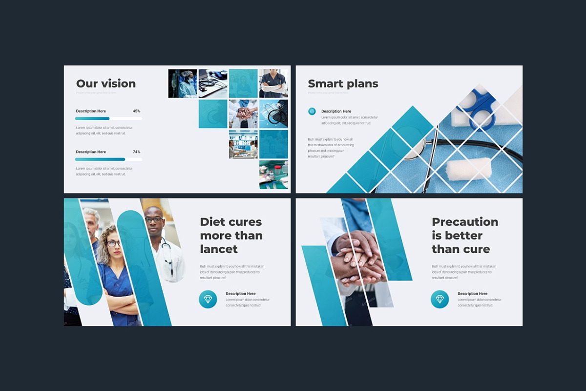 Medical Business PowerPoint, a Presentation Template by Presentation Templates (Photo 3 of 6)