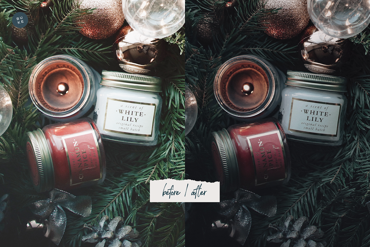 4 Moody Christmas Presets Pack, a Preset Add-On by SHOOM HOUSE (Photo 8 of 8)