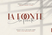 La Foonte | Sans Script Font Duo, a Sans Serif Font by Almeera Std (Thumbnail 1 of 20)