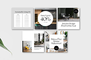 Interior Social Media Templates