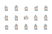 Smooth Hand Cursors, an Icon by Mantas Bac (Thumbnail 2 of 4)