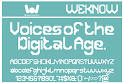 Modern Society font, a Font by weknow (Thumbnail 3 of 8)