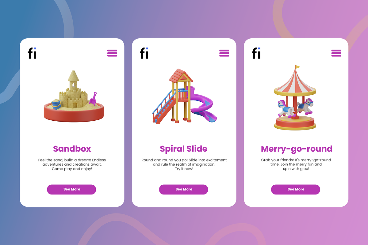 3D Play Area Icon Set, an Object 3D Model by Flat Icons (Photo 5 of 8)
