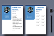 Airline Pilot Resume Template canva, a Resume Template by Climbwithelevator (Thumbnail 4 of 7)