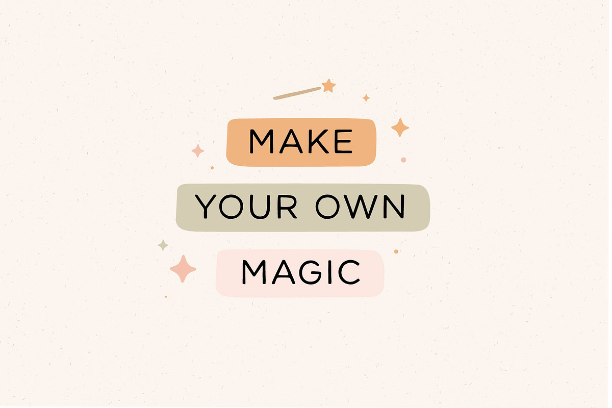 Golden hour | A hand drawn font, a Sans Serif Font by AngelinaKovel (Photo 3 of 14)