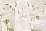 HOLIDAY LETTER | Paper Poster Mockup, a Household Mockup by yuliyuri.studio (Thumbnail 2 of 8)